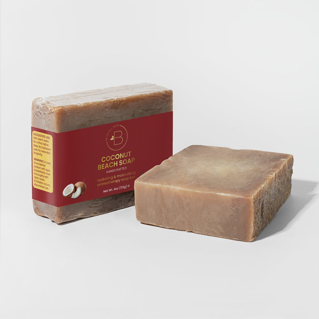 Coconut Soap for Sensitive Skin Care - Gentle Cleansing Bar