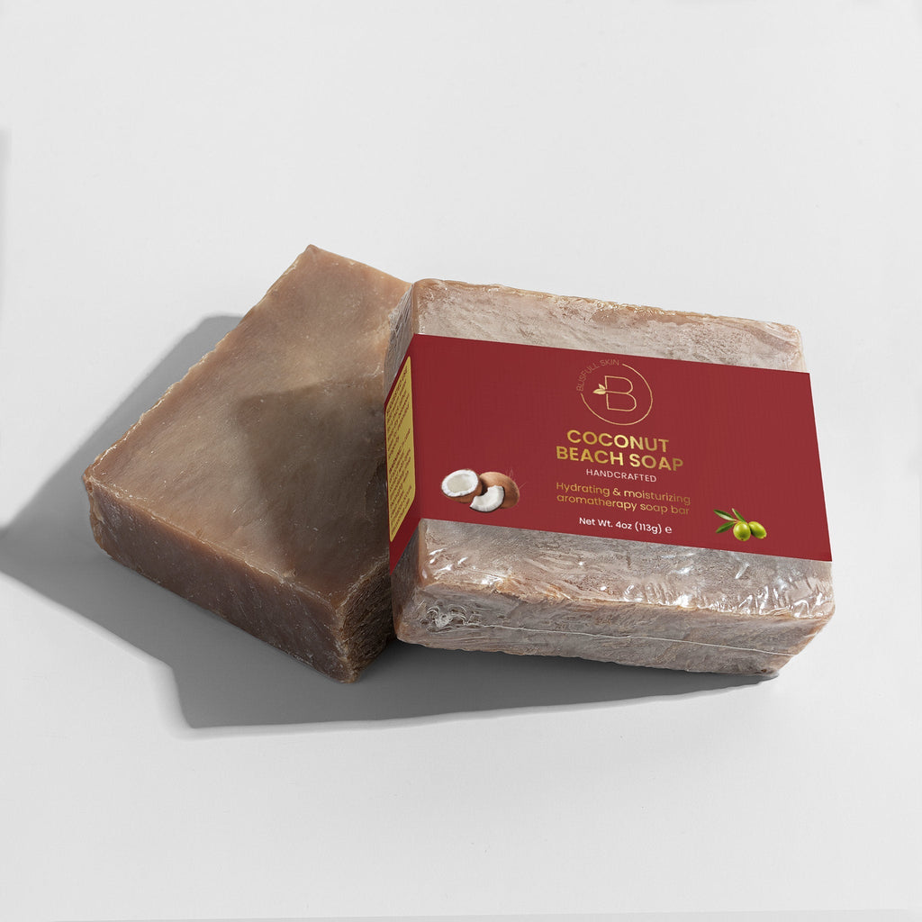 Coconut Soap for Sensitive Skin Care - Gentle Cleansing Bar