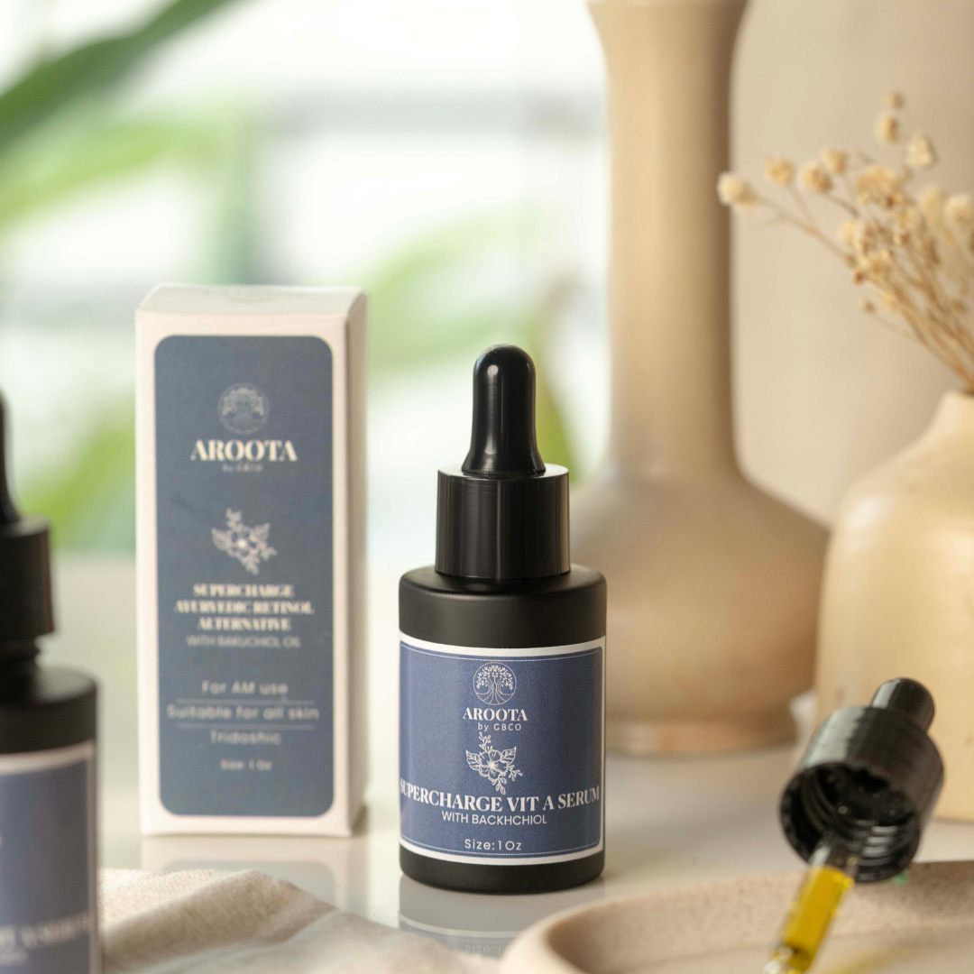 Supercharge Vitamin A Serum - with Bakuchiol Oil (Tridoshic)