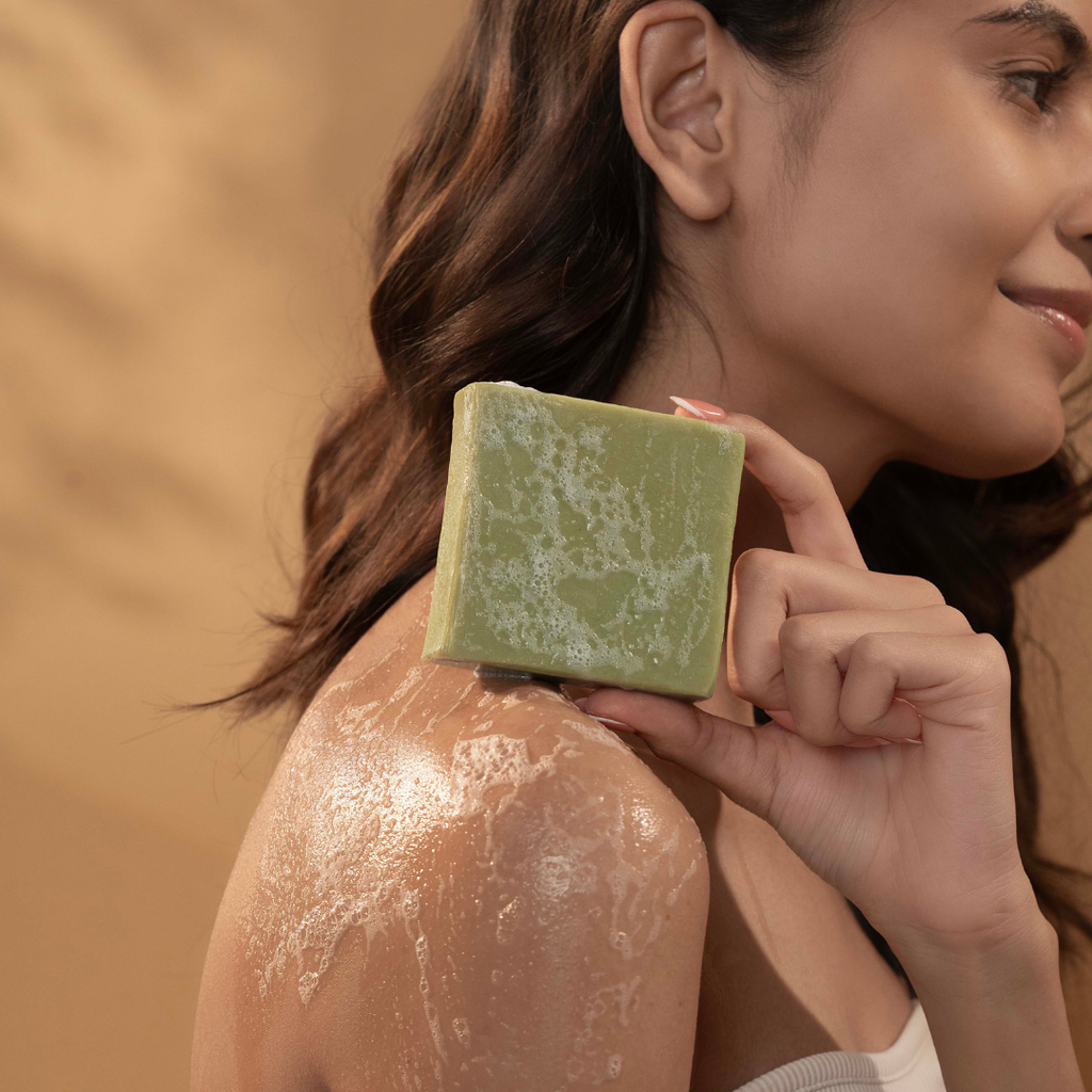 Ayurvedic Neem Cleansing  Soap Bar with Cow Milk & Ghee (Tridoshic)