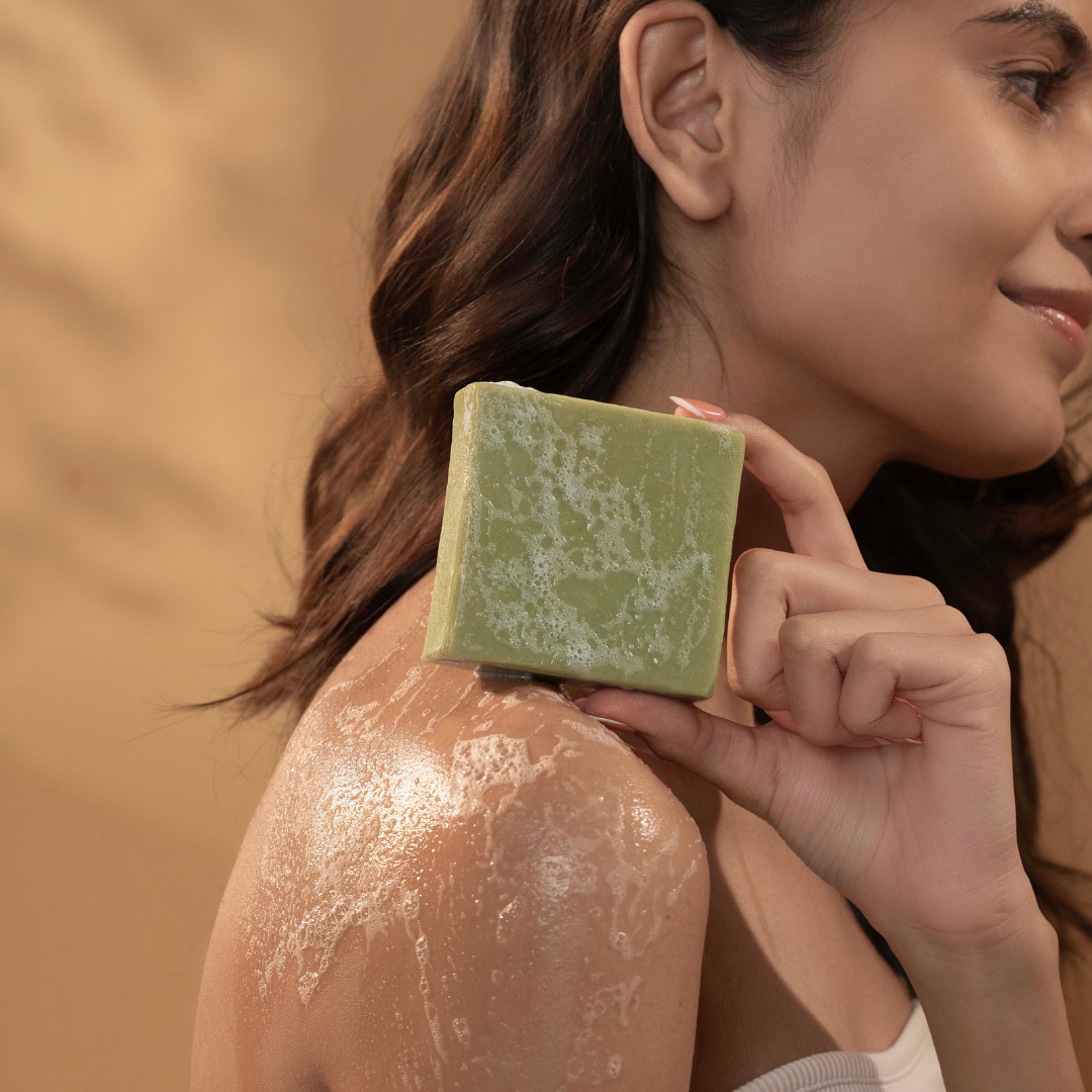 Ayurvedic Neem Cleansing  Soap Bar with Cow Milk & Ghee (Tridoshic)