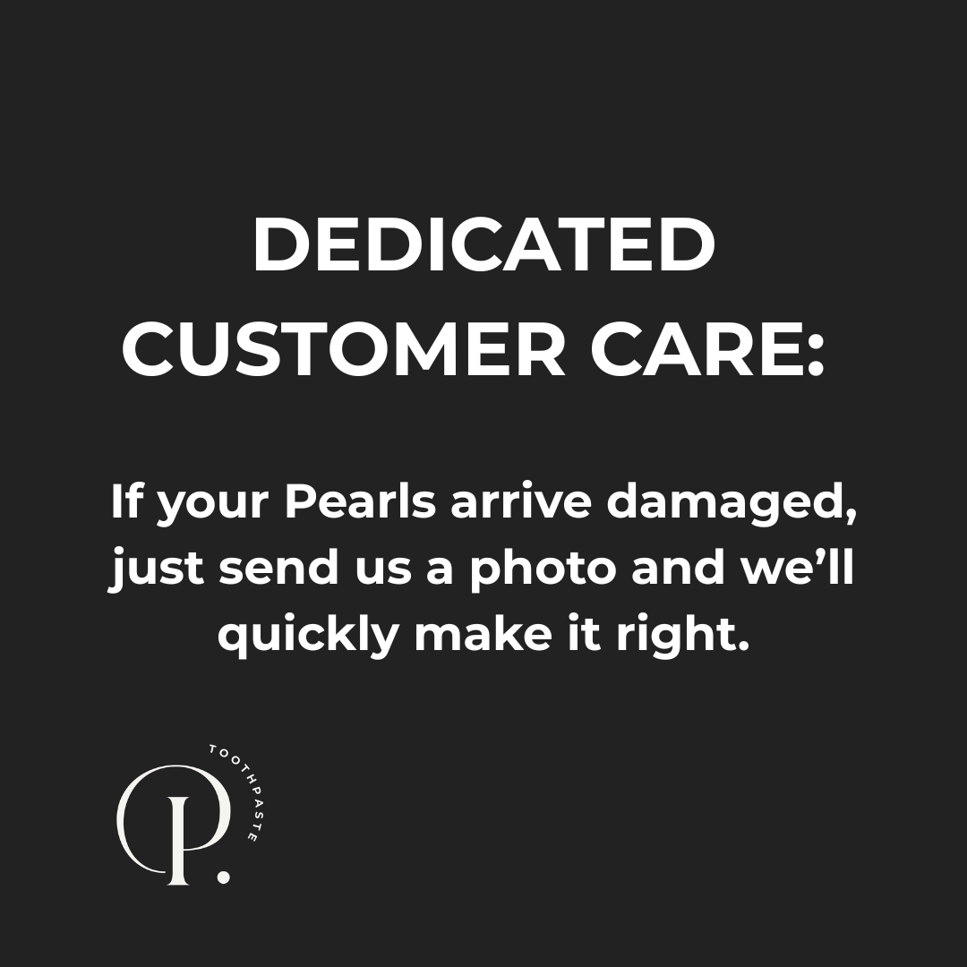 Starter Kit: The Pearl Jar - White Sea Glass & Fluoride Mint Toothpaste Tablets | 62 Tablets | Refill Pouch