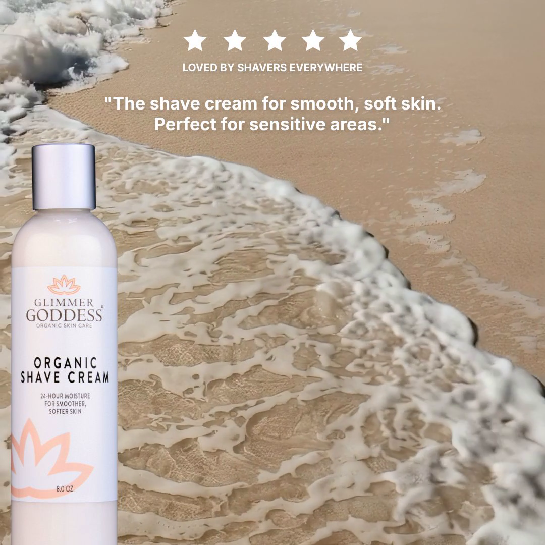 Organic Shave Cream for Sensitive Skin – Hydrating Formula