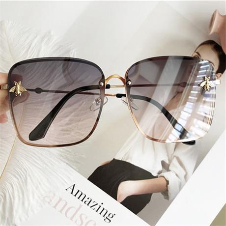 Luxe Oversize Square Sunglasses