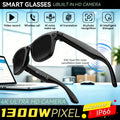 LIGE 4K 13MP Smart Glasses Men & Women HD Camera AI Translation Chat