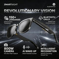 4K 8MP Smart Glasses Men HD Camera 150+Language Translation ChatGPT WIFI Video Recording Bluetooth CallAudio Glasses Women