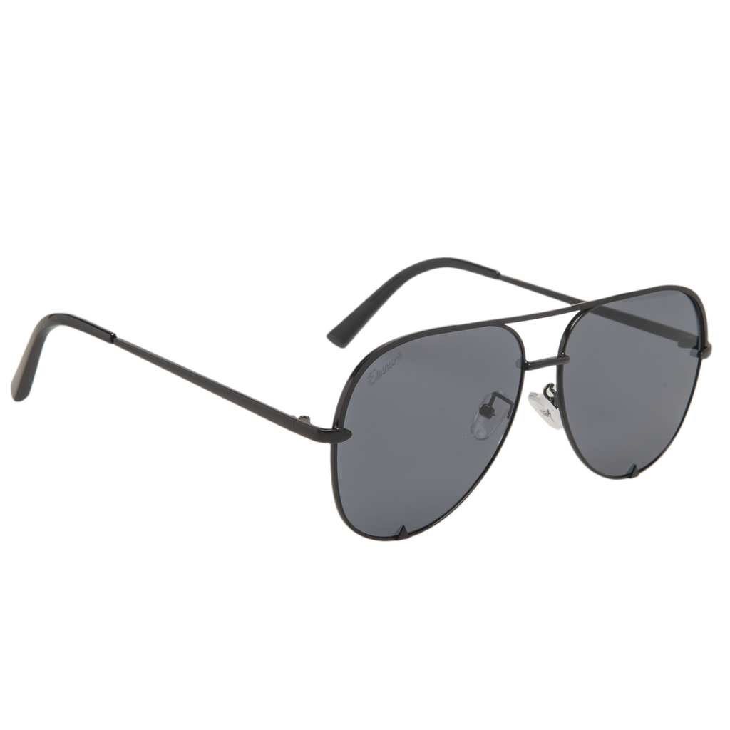 High Class Smoked lens with black frame.