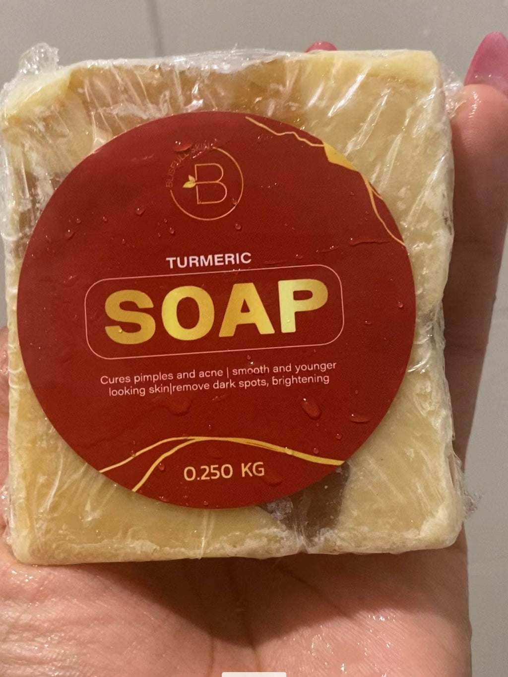 Flawless Radiance Turmeric Bar Soap for Clear Skin - 3 Bars