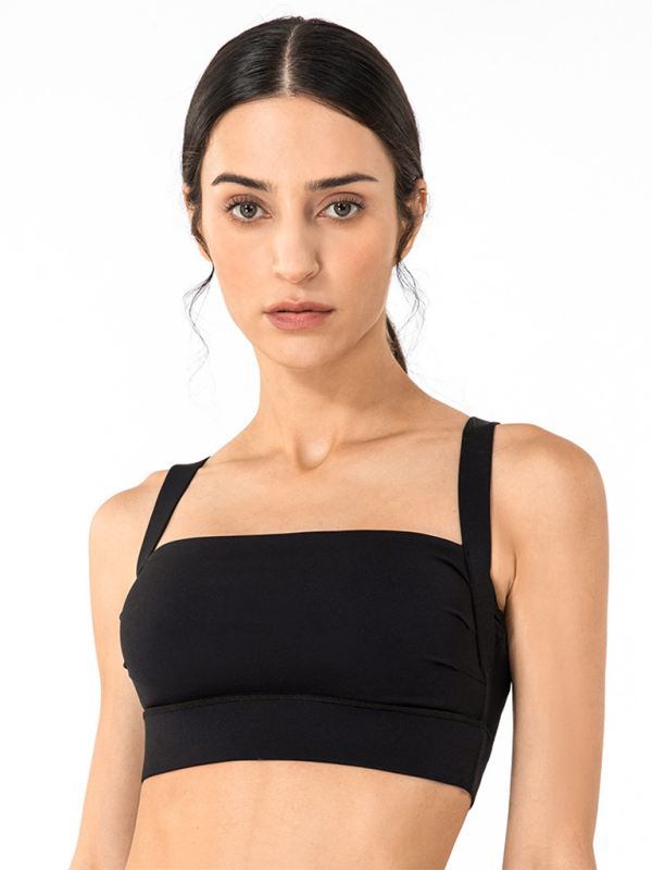Women's Anti-Hunchback Posture Correction Sports Bra with Chest Pad