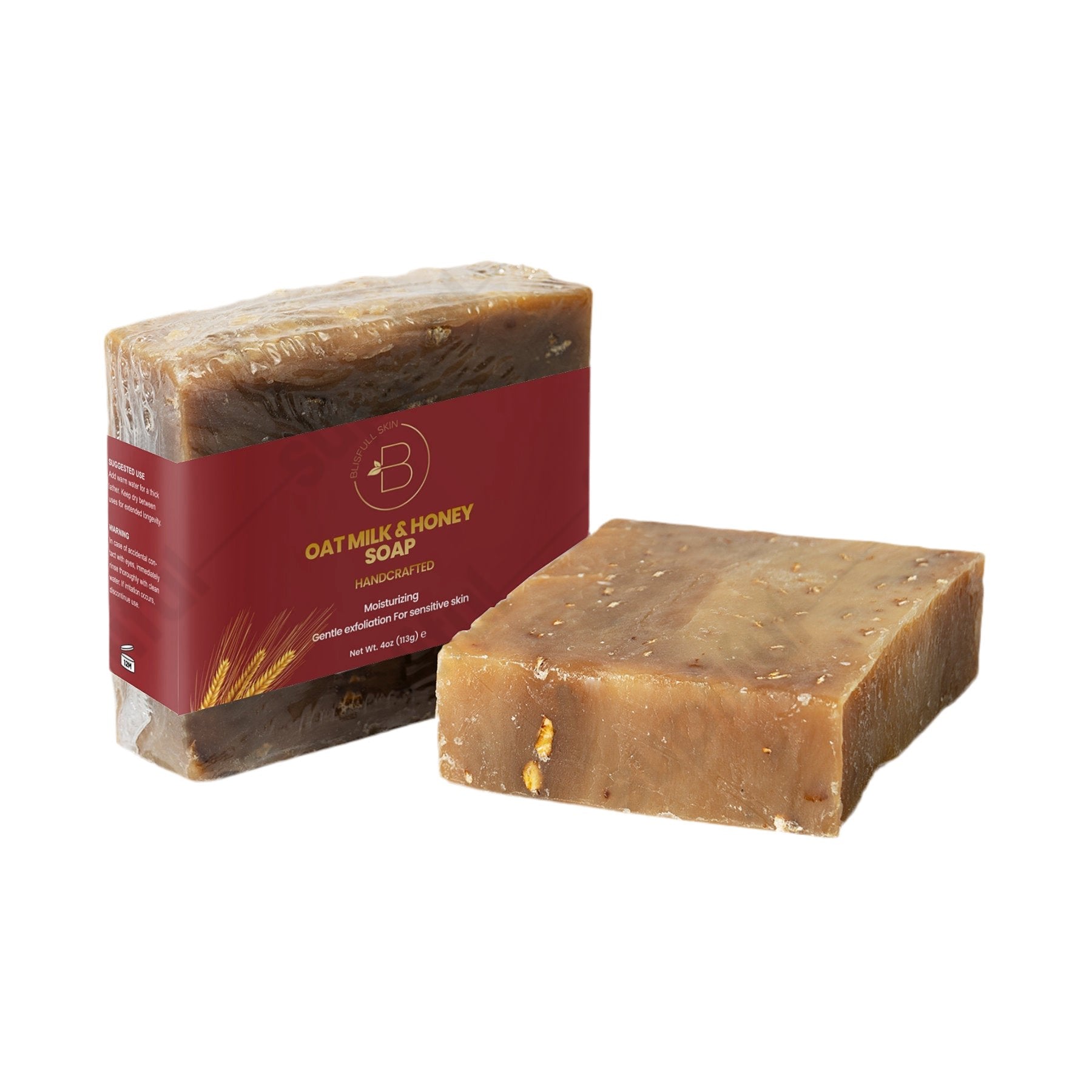 Oat Milk & Honey Soap for Dry Itchy Skin Relief